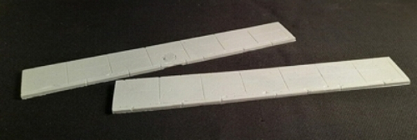 Sidewalk Straight Sections  HO Scale